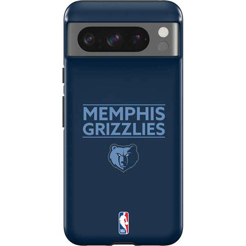 NBA Memphis Grizzlies Standard -  Blue Google Pixel 8 Pro Impact Case
